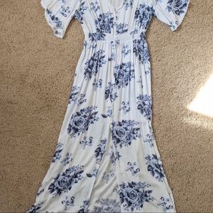 Floral long dress!